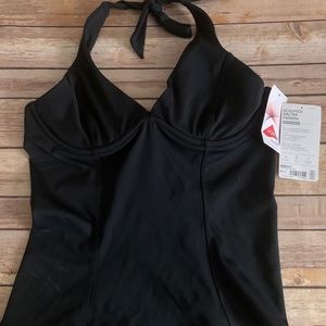 NWT Athleta Halter Tankini 36 B/C TALL